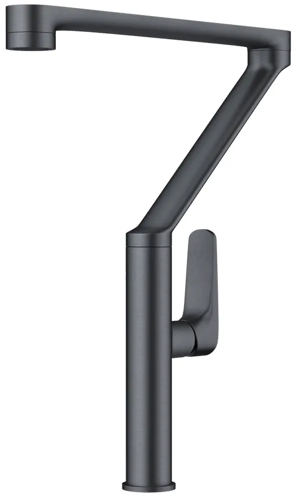 Фото товара: Omoikiri Tara-GM, смеситель, вороненая сталь