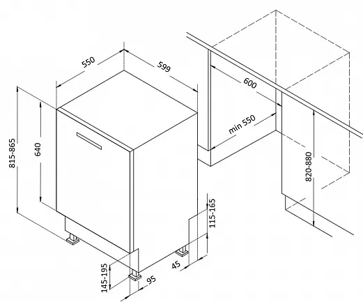 Схема встраивания
