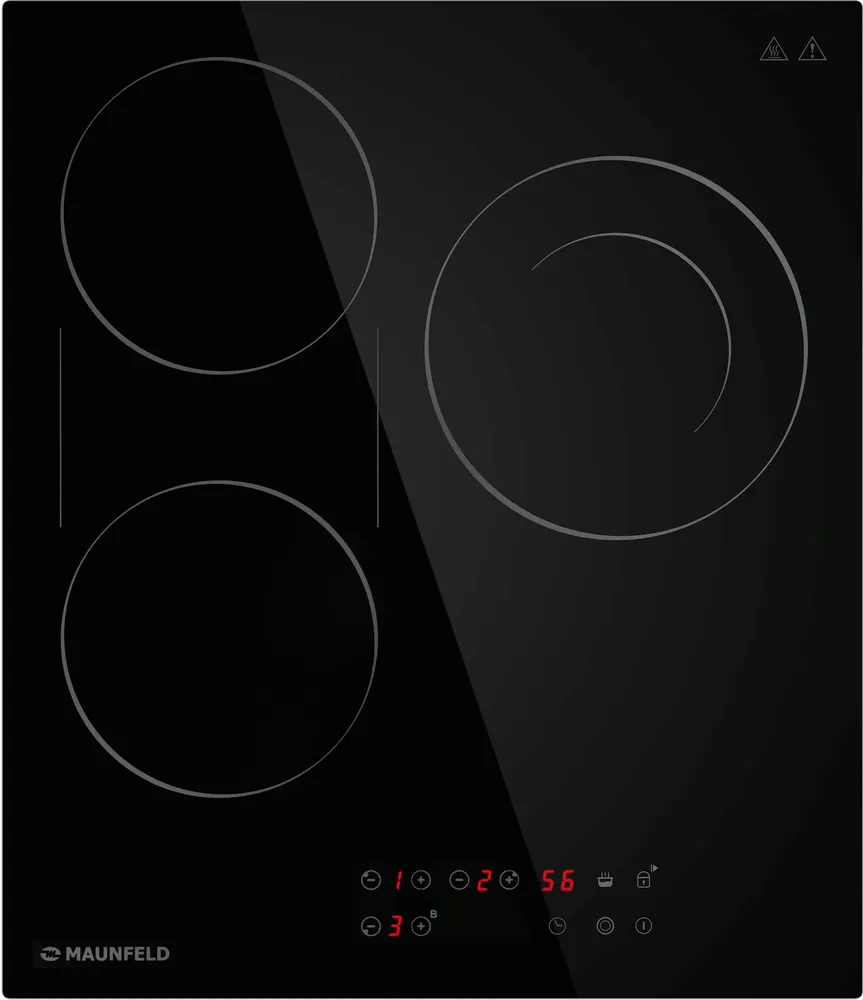 Фото товара: Maunfeld CVCE453BDBK стеклокерамическая поверхность