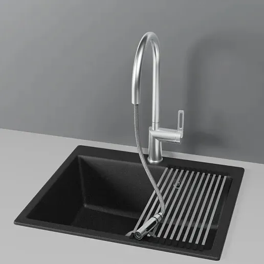 Детальное фото товара: GRANULA 8172 смеситель, нержавеющая сталь