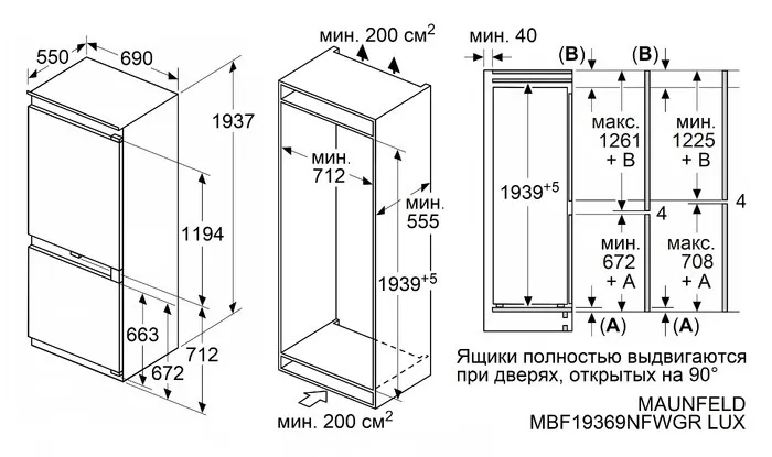Схема встраивания