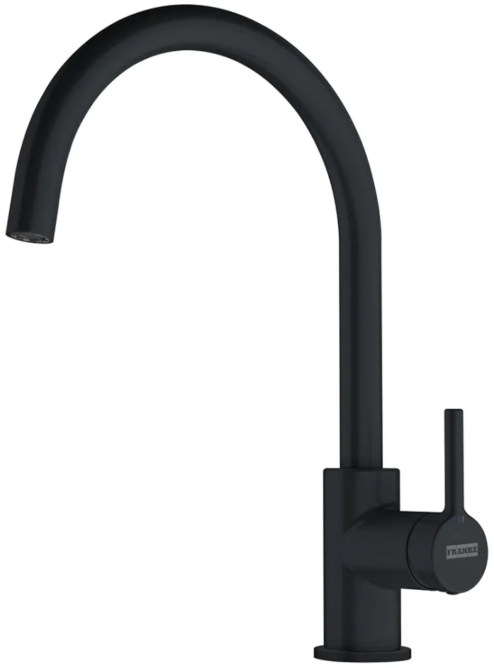 Фото товара: Franke Lina XL, смеситель, черный матовый