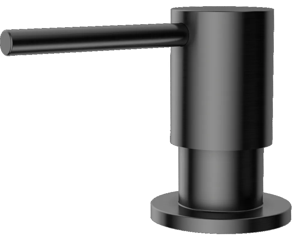 Фото товара: Omoikiri OM-08-GM, дозатор для моющего средства, вороненая сталь