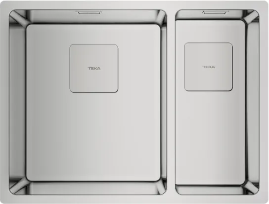 Детальное фото товара: Teka FLEXLINEA RS15 2B 580, мойка, нержавеющая сталь полированная