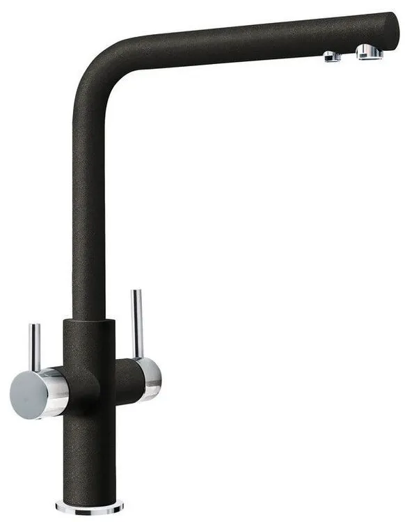 Фото товара: Franke Neptune Clear Water, смеситель, гранит, оникс