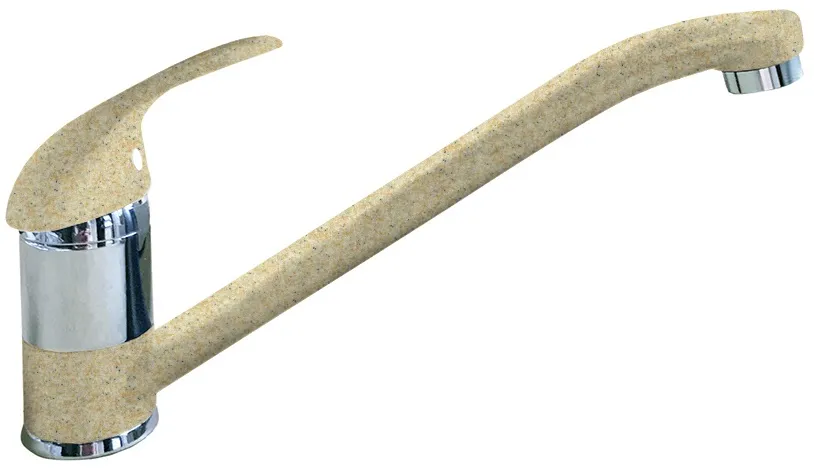 Фото товара: GranFest QUARZ Z3321, смеситель, гранит, бежевый