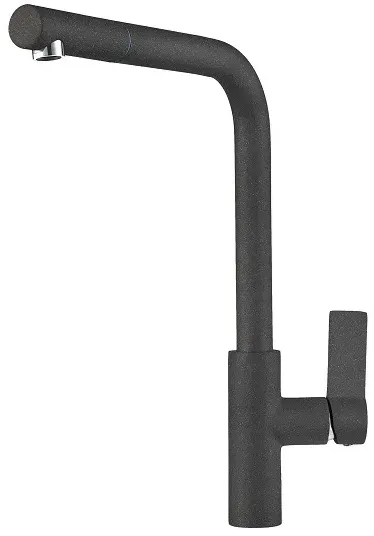 Фото товара: GRANULA 2502 смеситель, гранит, черный