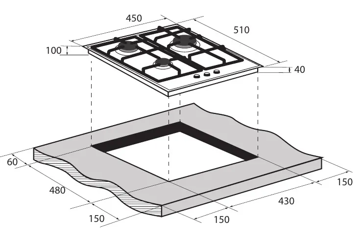 Схема встраивания