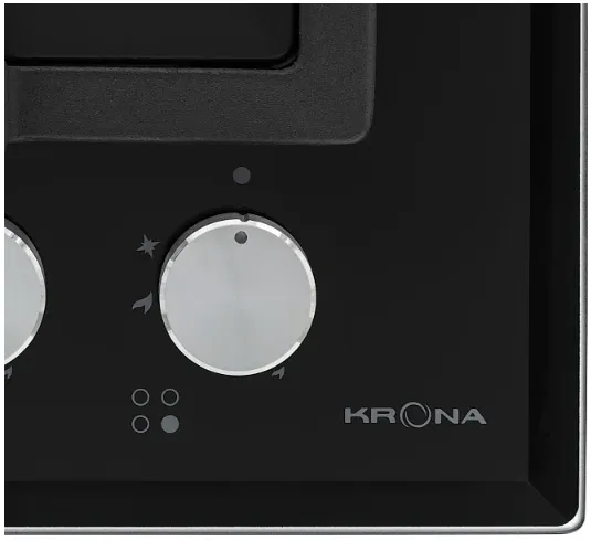 Детальное фото товара: Krona CALORE 60 BL газовая поверхность