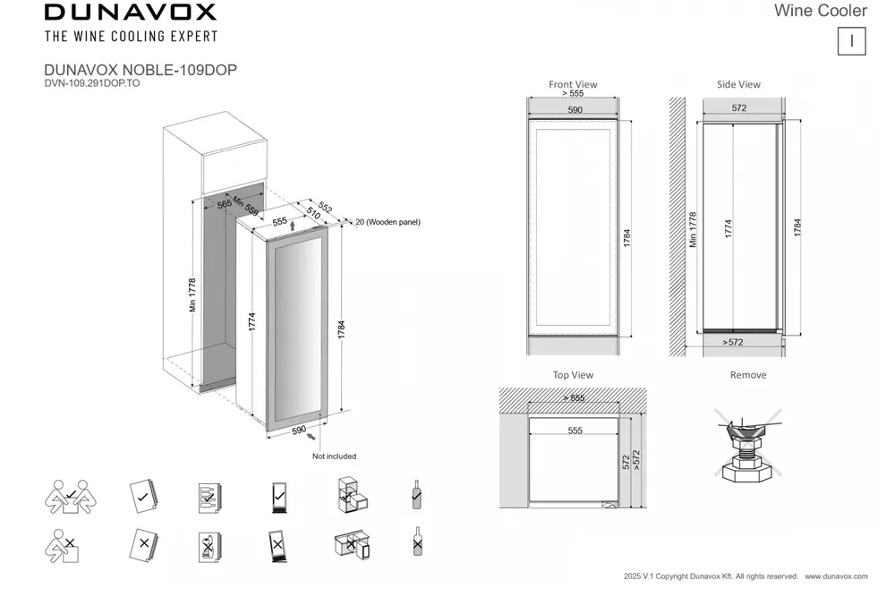Детальное фото товара: Dunavox DVN-109.291DOP.TO