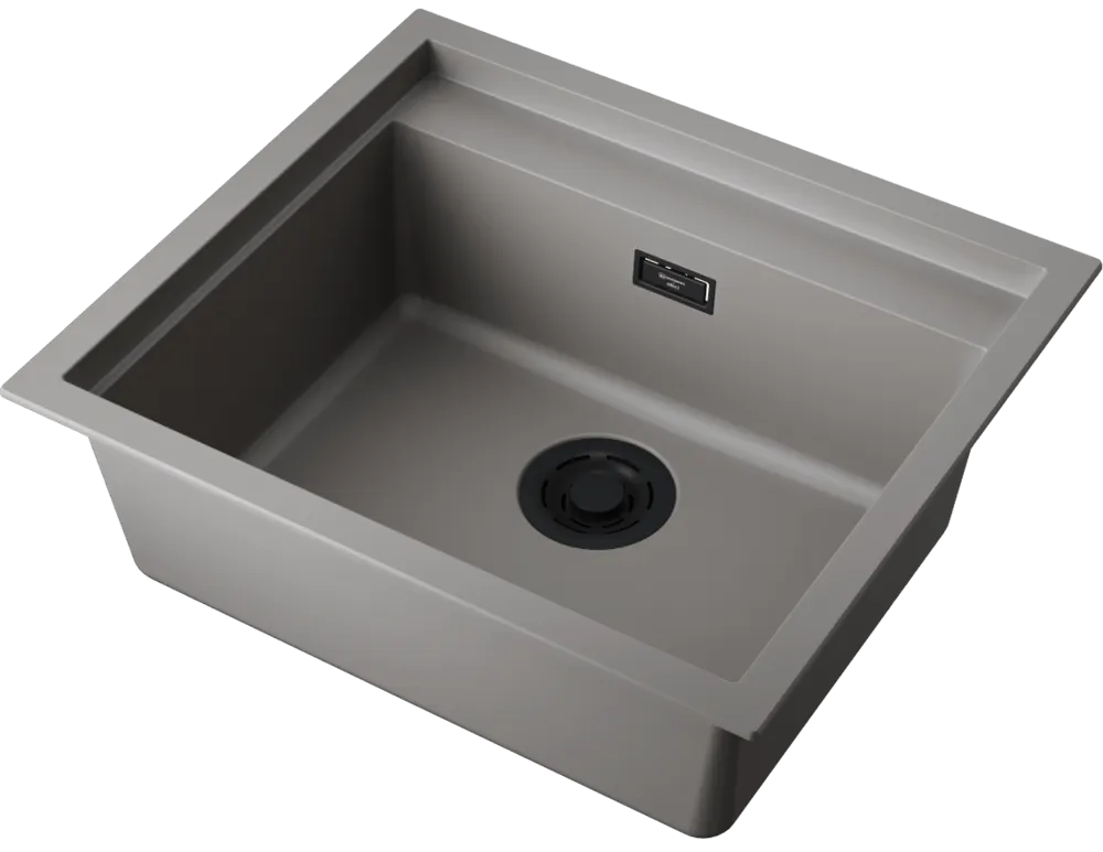 Детальное фото товара: Omoikiri Sintesi 57-GR, мойка, керамика, leningrad grey