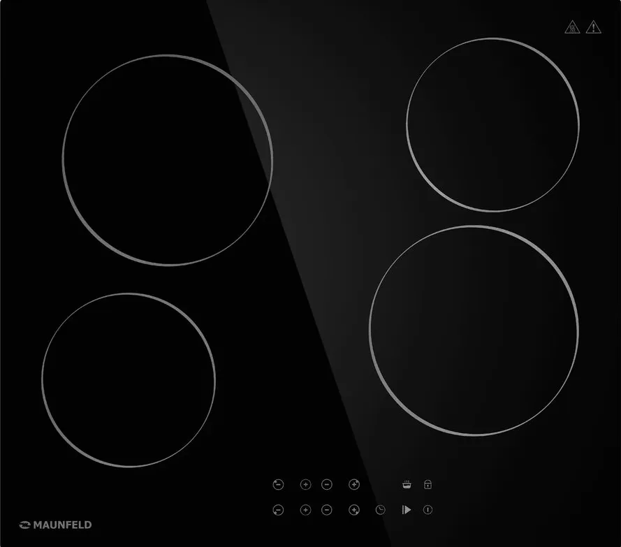 Детальное фото товара: Maunfeld CVCE594BK стеклокерамическая поверхность