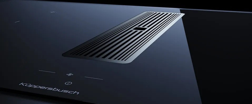 Детальное фото товара: Kuppersbusch KMI 9850.1 SR-S Silver Chrome индукционная поверхность