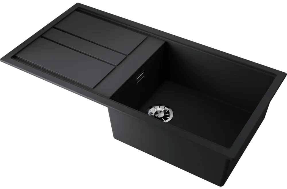 Детальное фото товара: Omoikiri Kitagawa 100-GB, мойка, керамика, графит