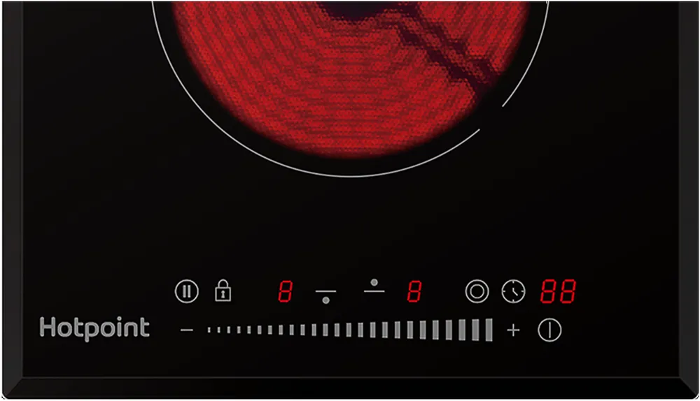 Детальное фото товара: Hotpoint HR 3O4 BAS стеклокерамическая поверхность