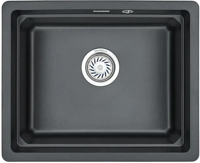 Фото товара: GRANULA 5501U мойка, гранит, шварц