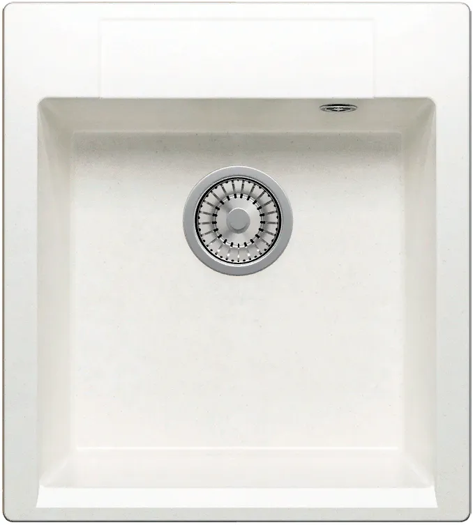 Детальное фото товара: Polygran ARGO-460, мойка, мрамор, белый хлопок 36