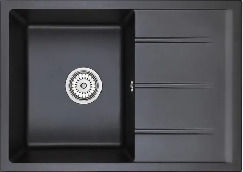 Детальное фото товара: Emar EMQ-1700.Q, мойка, гранит, оникс