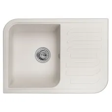 Фото товара: GRANULA 7001 мойка, гранит, арктик (белый)