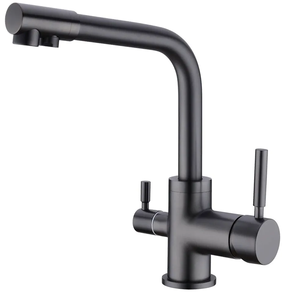 Детальное фото товара: Emar ECB-3003N PVD Dark, смеситель, вороненая сталь