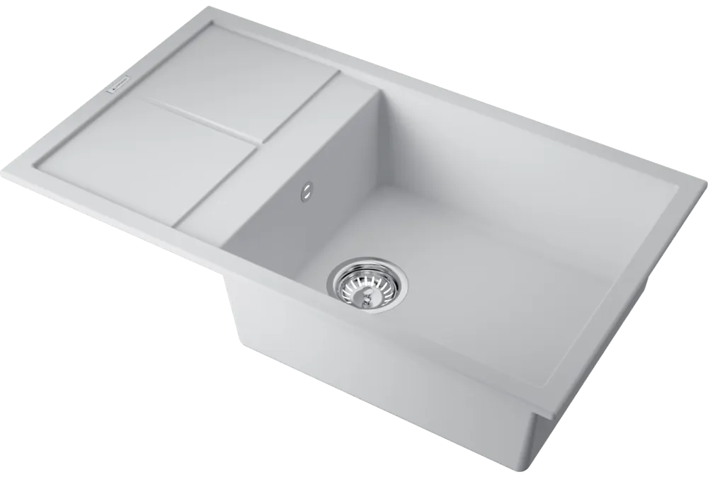 Детальное фото товара: Omoikiri Sumi 86A-WH, мойка, керамика, белый