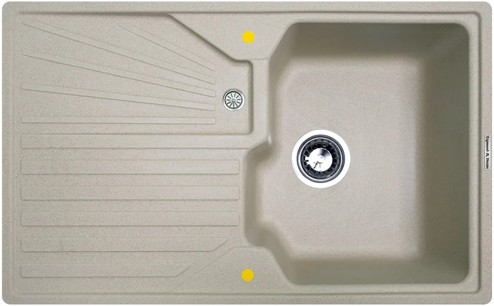 Фото товара: Zigmund & Shtain KASKADE 800, мойка, речной песок  