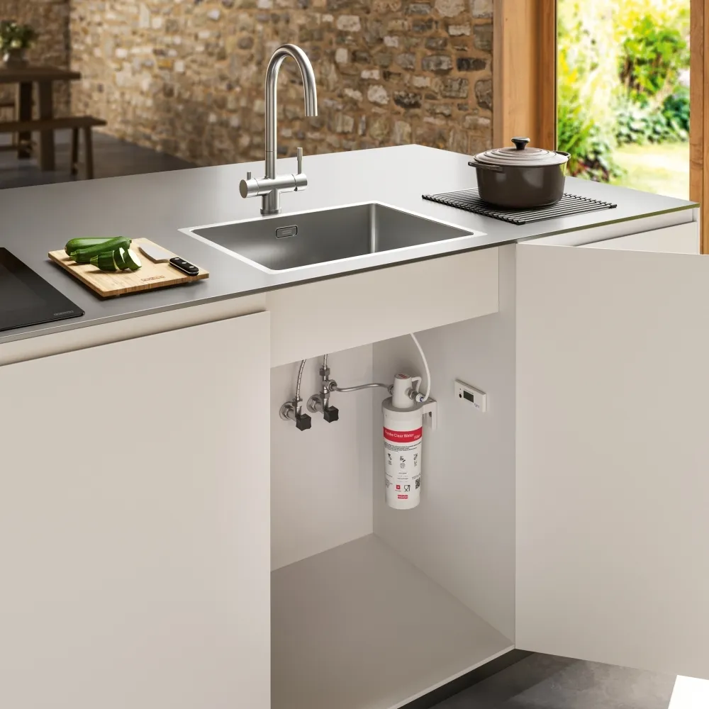 Детальное фото товара: Franke EOS Clear Water, смеситель, нержавеющая сталь