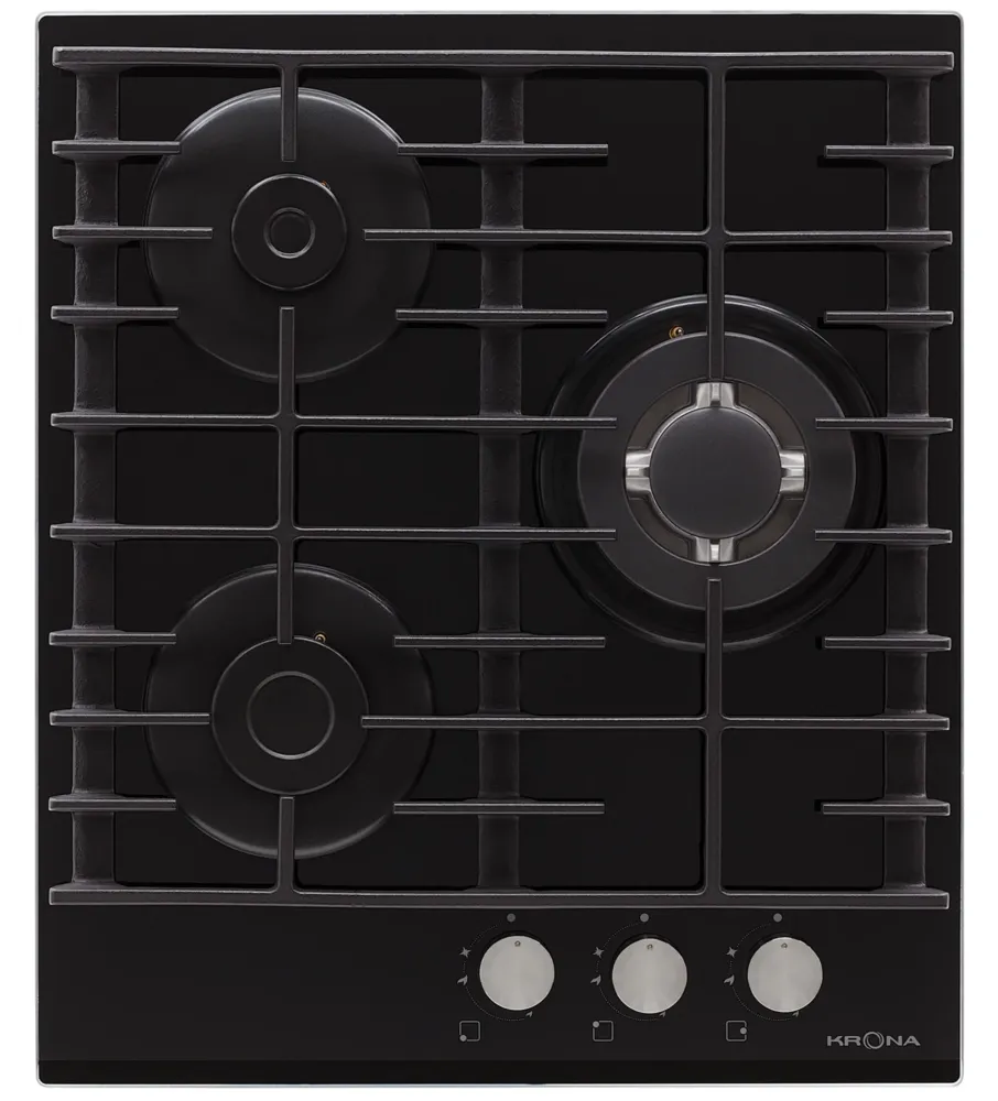 Детальное фото товара: Krona HAGEL 45 BL W газовая поверхность