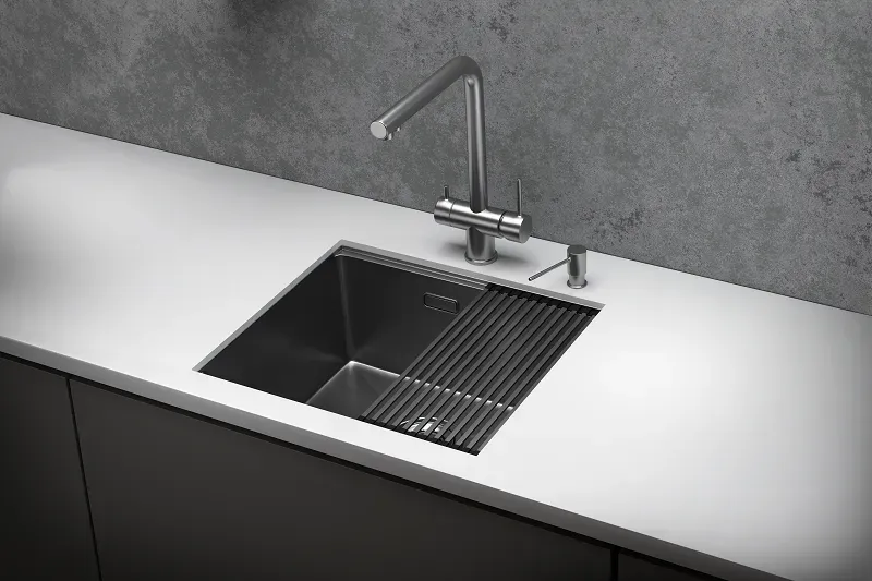 Детальное фото товара: GRANULA 5045U, мойка, нержавеющая сталь, сталь сатин