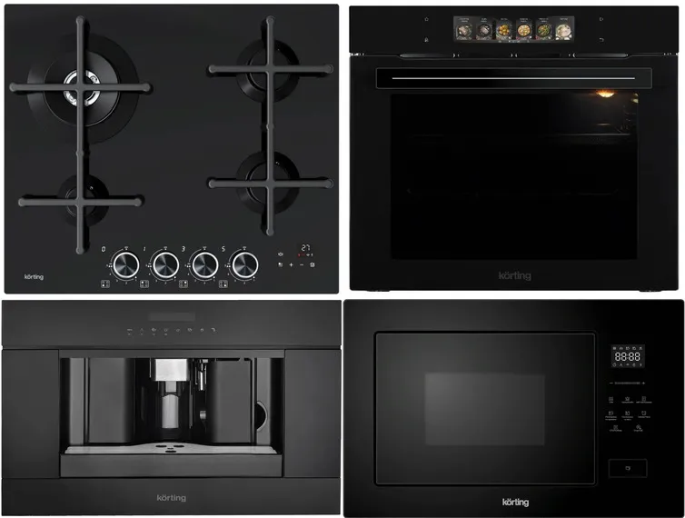 Фото товара: KORTING HGG 6766 ICPTN + OKB 9261 CPGN + KMI 827 GN + KCM 9200 BG