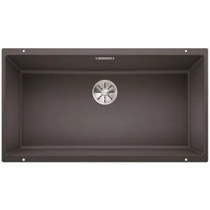 Фото товара: Blanco Subline 800-U, мойка, гранит, темная скала