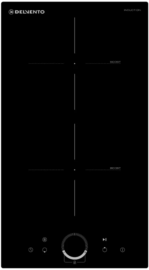 Фото товара: Delvento V30I72S200 индукционная поверхность