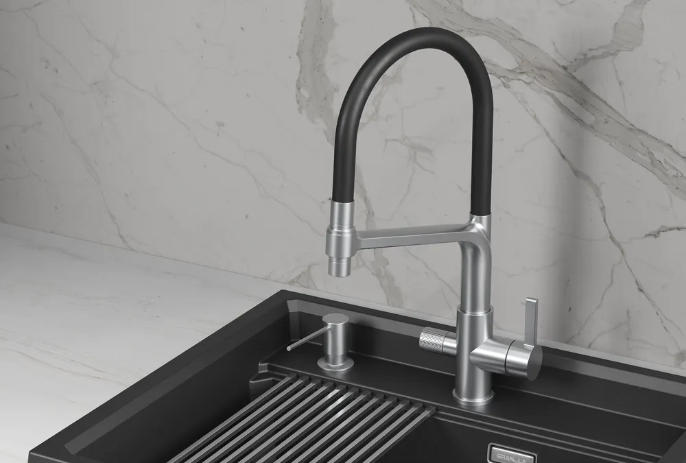 Детальное фото товара: GRANULA 5083 смеситель, нержавеющая сталь