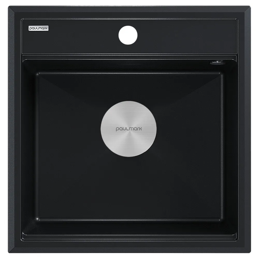 Фото товара: Paulmark STEPIA 50, мойка, гранит, черный металлик