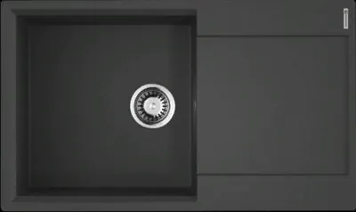 Фото товара: Omoikiri Daisen 86-BL, мойка, гранит, черный