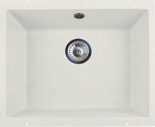 Фото товара: LAVA U.1 LATTE, мойка, гранит, белый