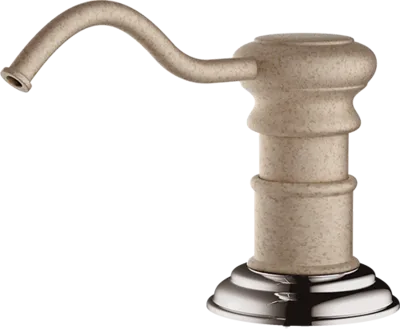 Фото товара: Omoikiri OM-01-SA, дозатор для моющего средства, бежевый