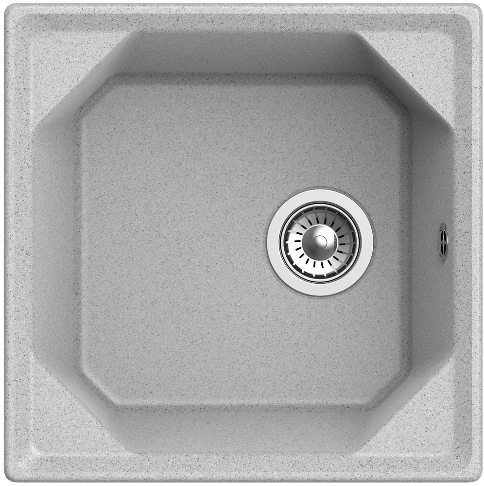 Фото товара: GranFest UNIQUE U-500, мойка, мрамор, серый