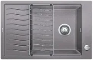 Детальное фото товара: Blanco Elon XL 6S, мойка, гранит, алюметаллик с клапаном-автоматом