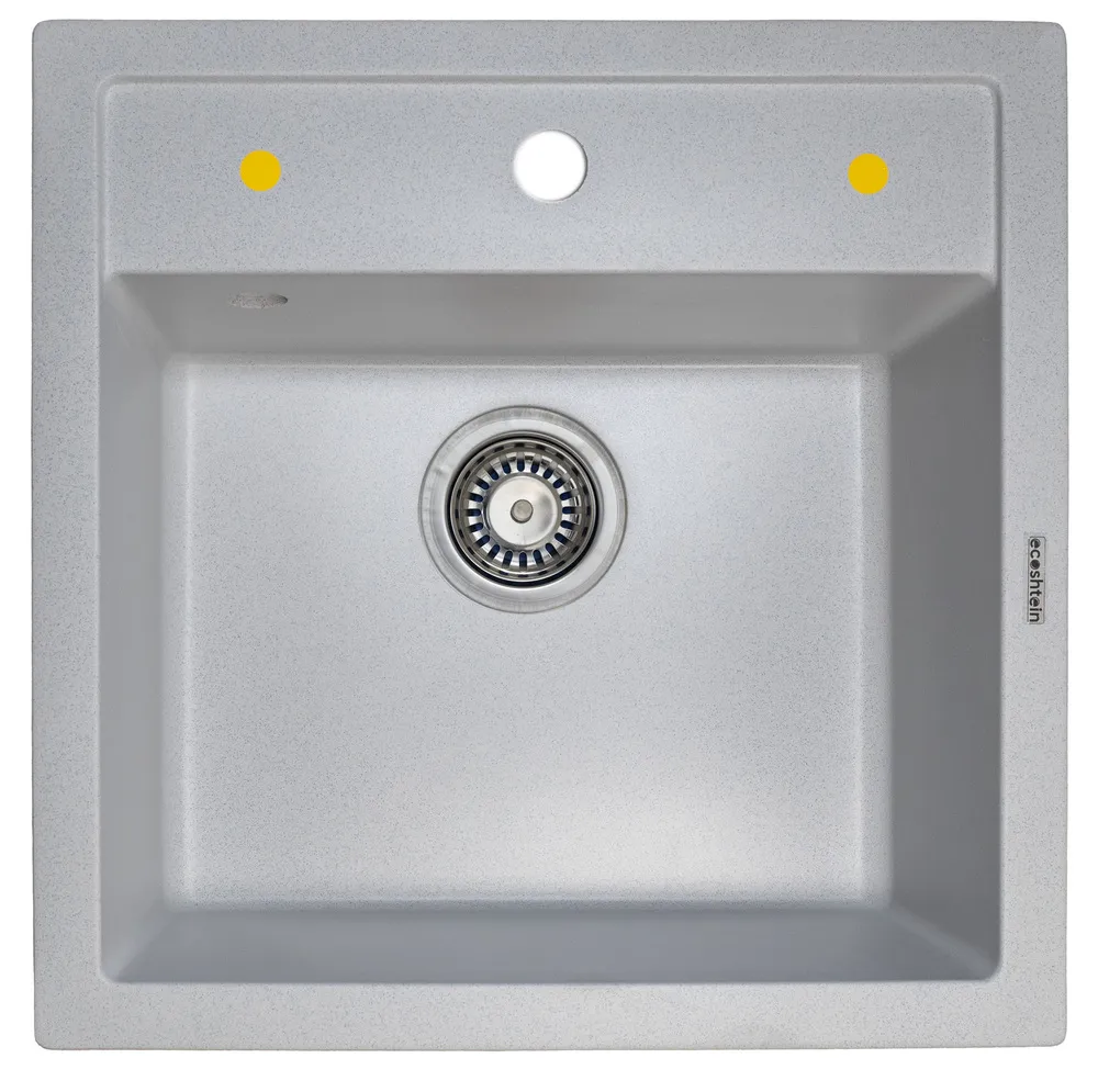 Фото товара: Ecoshtein PLATZ 515, мойка, гранит, серый шелк
