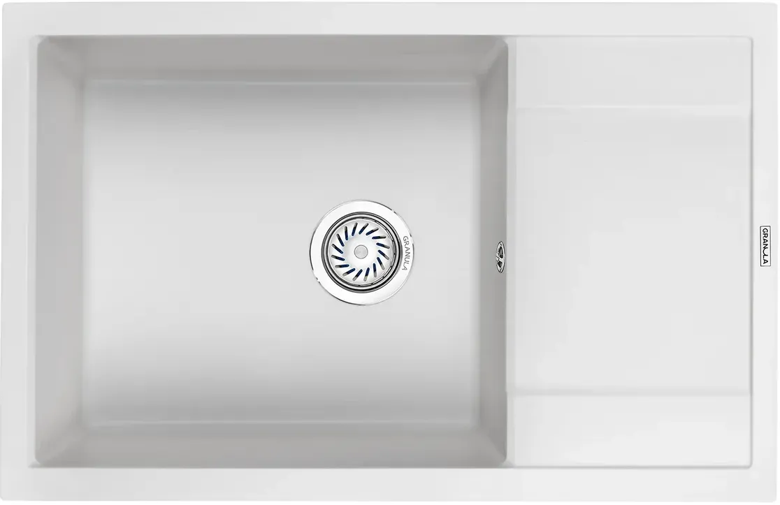 Фото товара: GRANULA 7805 мойка, гранит, арктик (белый)