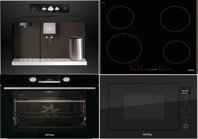 Фото товара: KORTING HI 64540 B + OKB 8921 ESN + KMI 825 TGN + KCM 9830 BCG