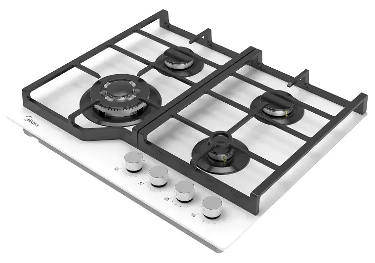 Детальное фото товара: Midea MG693TGW газовая поверхность