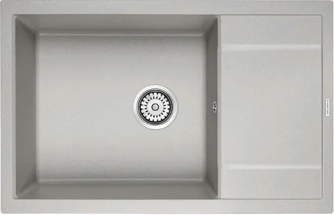 Детальное фото товара: Paulmark FLUGEN 60, мойка, гранит, серый