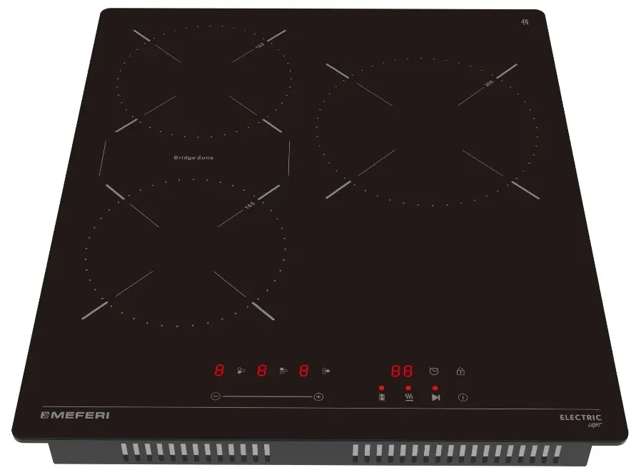 Детальное фото товара: MEFERI MEH453BK LIGHT стеклокерамическая поверхность