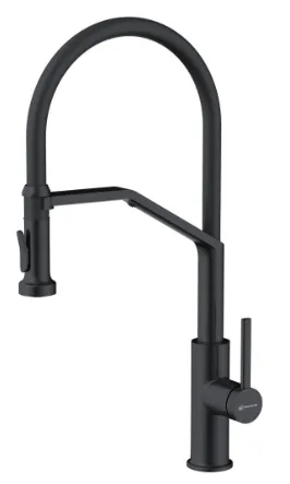 Детальное фото товара: Omoikiri Makkari 2 Plus-SB-GB-BL, смеситель, графит/черный