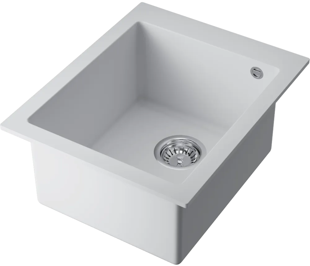 Детальное фото товара: Omoikiri Bosen 41A-WH, мойка, керамика, белый