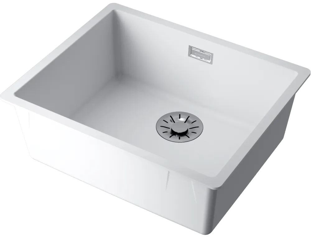 Детальное фото товара: Omoikiri Yamakawa 55-Integra-WH, мойка, керамика, белый