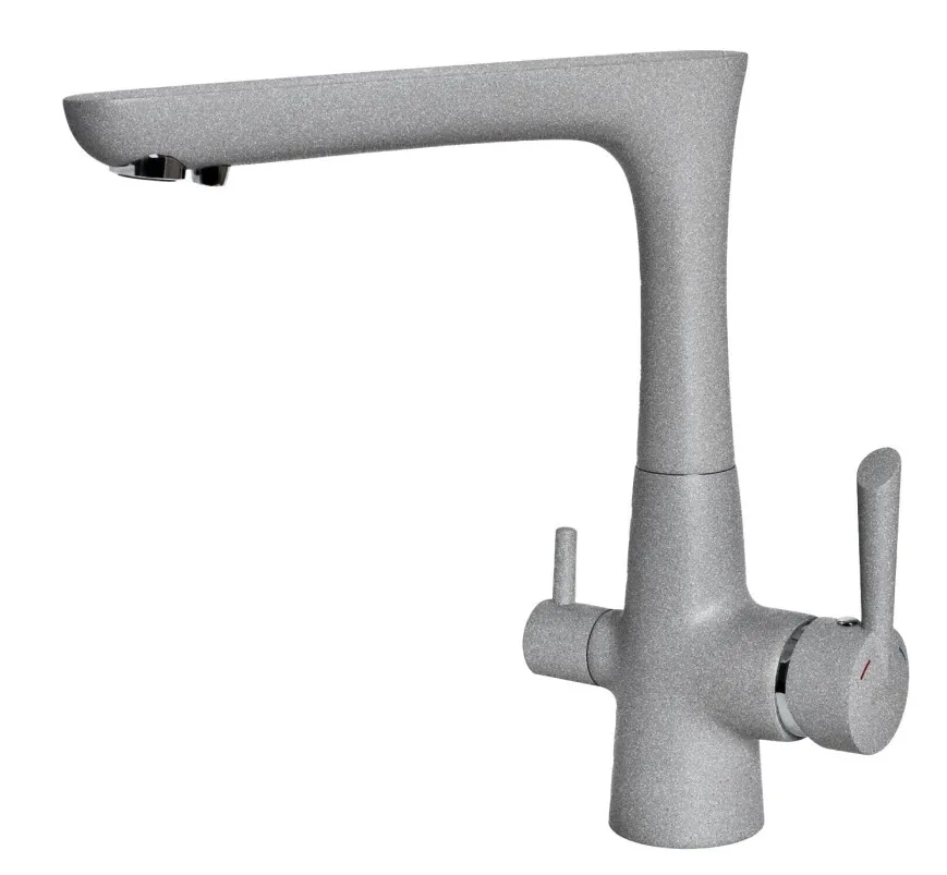 Фото товара: GranFest 3223, смеситель, мрамор, серый