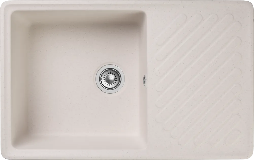 Фото товара: GranFest QUARZ GF-ZL-52, мойка, гранит, белый